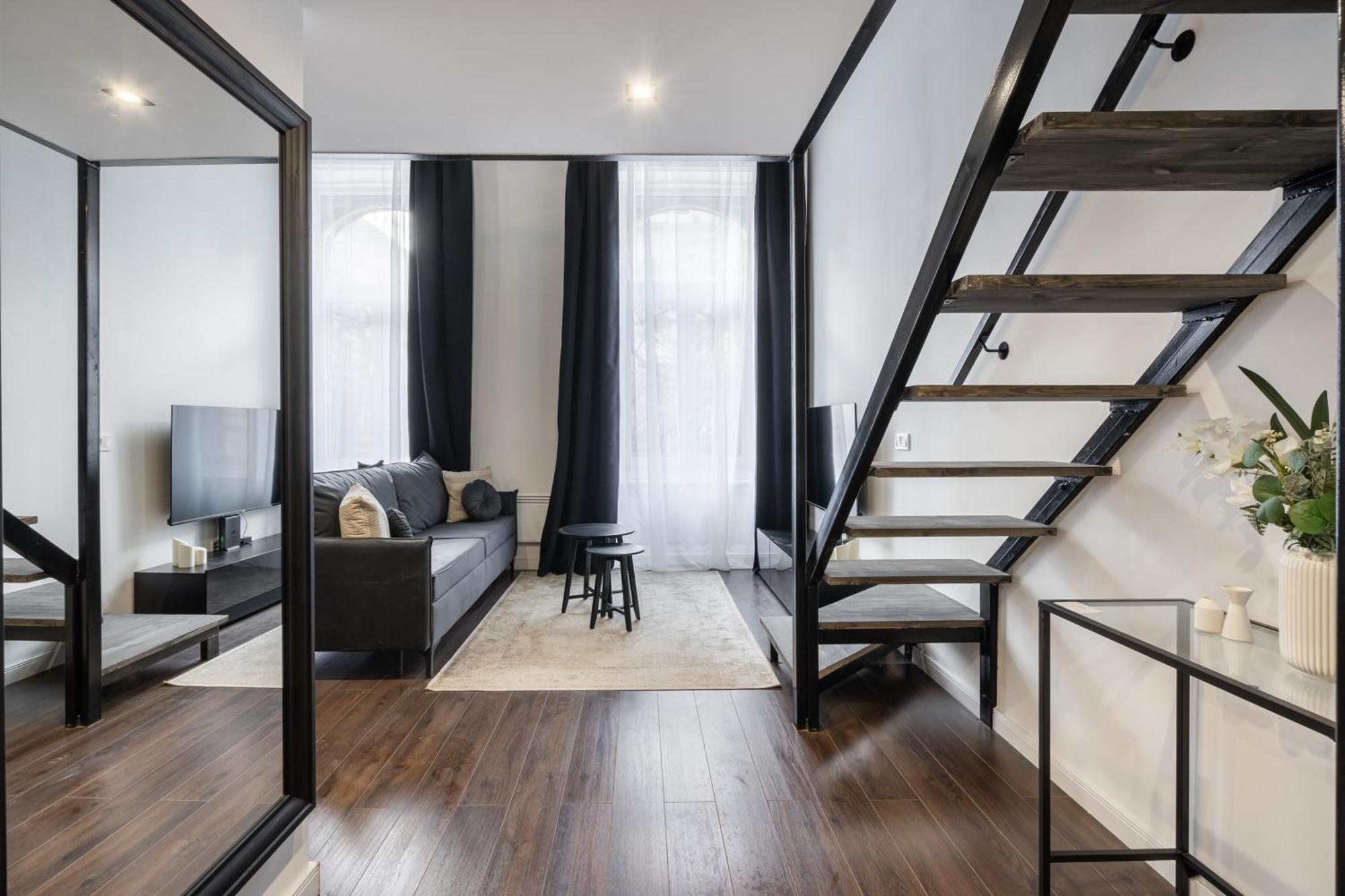 E41 - Trendy Boutique Apartments - Prime Spot By Bqa 부다페스트 객실 사진